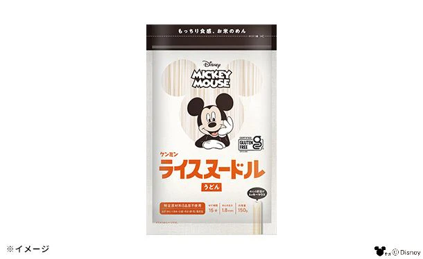 ケンミン食品「ミッキーマウス ライスヌードル うどん」150g - Image 3