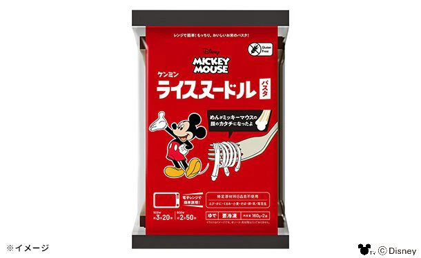 ケンミン食品「ミッキーマウス 冷凍ライスヌードル パスタ」2食入 - Image 3