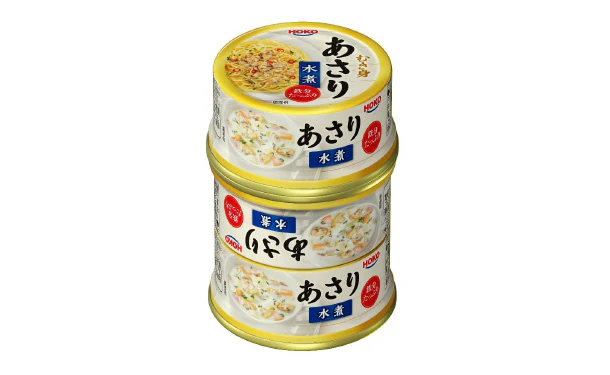 宝幸「あさり水煮」3缶 - Image 2