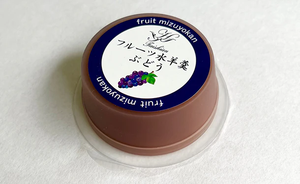 「フルーツ水羊羹 ぶどう」80g - Image 2
