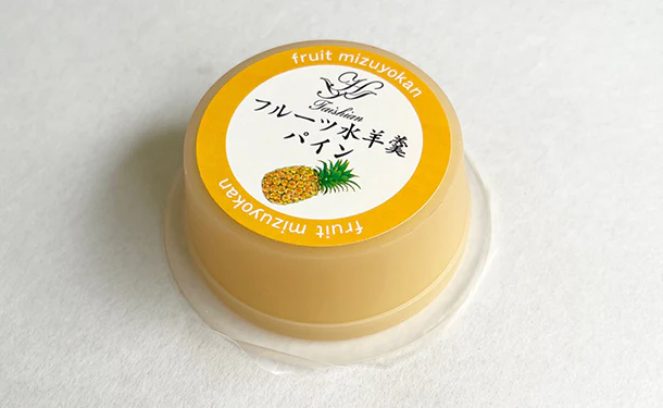 「フルーツ水羊羹 パイン」80g - Image 2