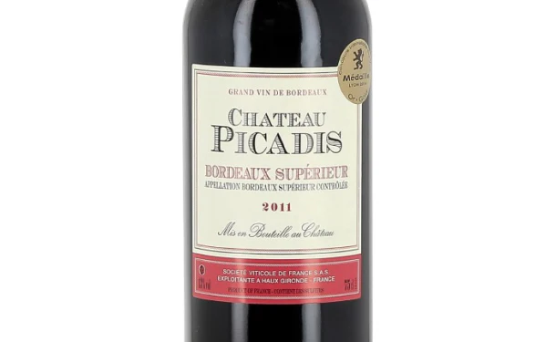 フランス産 赤「シャトー・ピカディ2011」750ml - Image 2