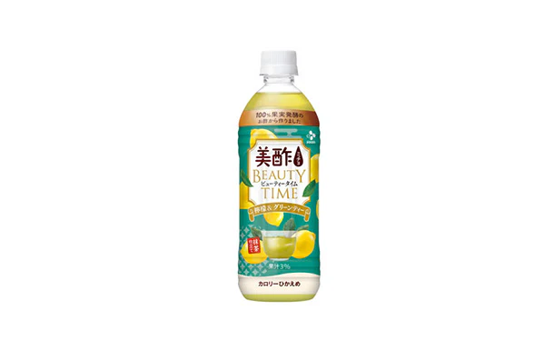 「美酢 ビューティータイム 檸檬＆グリーンティー」500ml - Image 2