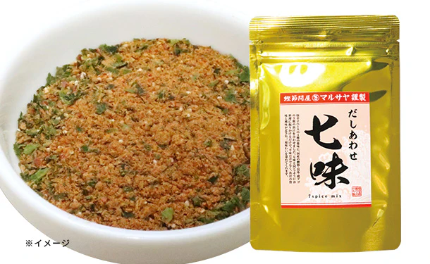 マルサヤ「だしあわせ 七味」48g