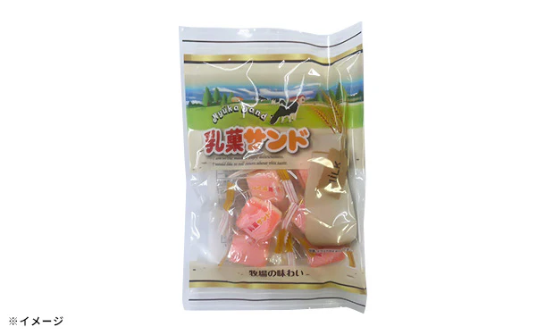 丸一製菓「乳菓サンド」65g - Image 2