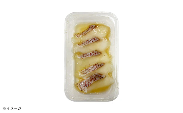 凍眠市場「漬け真鯛湯引きスライス(5切れ入り)」45g - Image 2