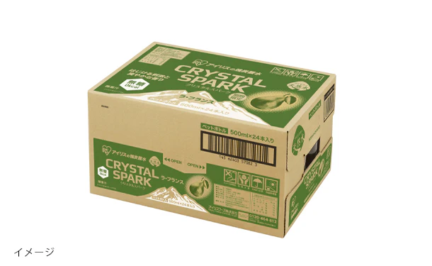 アイリスフーズ「CRYSTAL SPARK ラフランス」500ml - Image 2