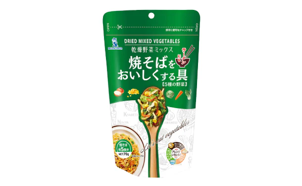 「乾燥野菜ミックスR 焼そばをおいしくする具」70g - Image 3
