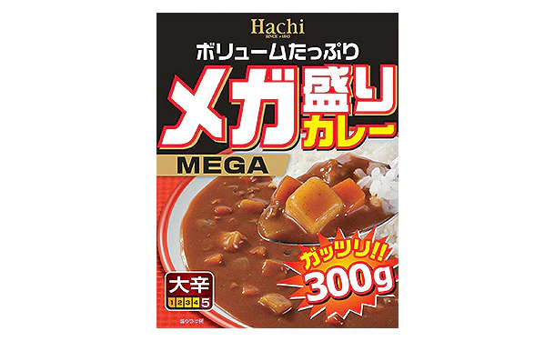 ハチ食品「メガ盛りカレー 大辛」300g - Image 2