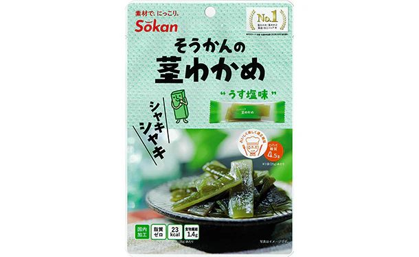 「そうかんの茎わかめうす塩味」25g - Image 2