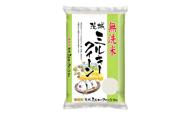 全農パールライス「無洗米茨城県産ミルキークイーン」5kg - Image 2