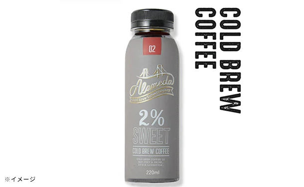 ALAMEDA「COLD BREW COFFEE 2%SWEET（微糖）」220ml - Image 3