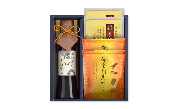 「飛騨高山老舗醬油＆だしパック・鰹節詰合せ（CDS-J）」 - Image 2