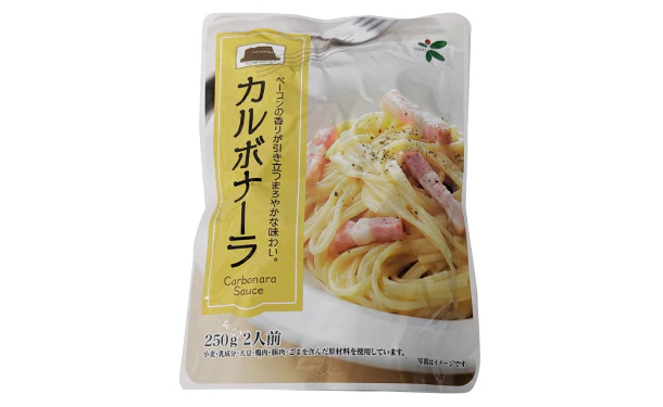 桃宝食品「カルボナーラソース」250g - Image 2
