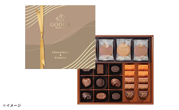 GODIVA「チョコレート＆クッキー アソートメント（チョコレート19粒／クッキー8枚入）」 - Image 2