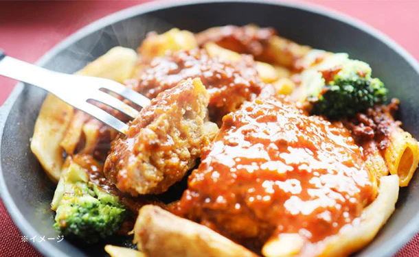 「レンジで簡単 トマトソース ハンバーグ」260g - Image 4