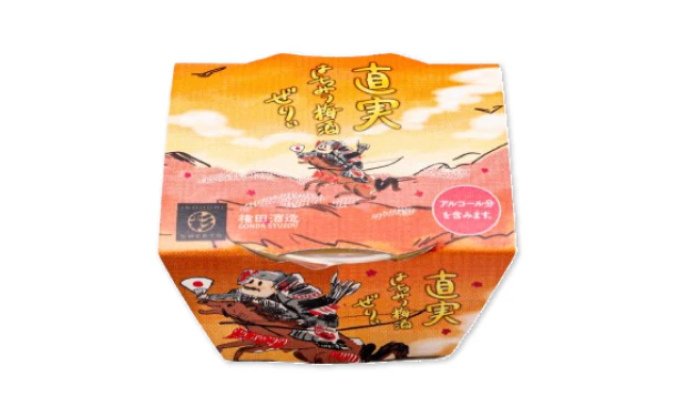 純和食品「はちみつ梅酒ゼリー」90g - Image 2