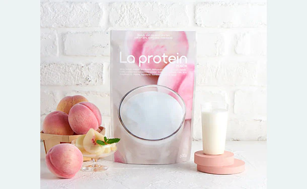 「La protein（ラ プロテイン）ピーチ味」600g - Image 2