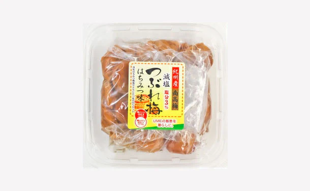 「紀州産南高梅 減塩 つぶれ梅 はちみつ味 梅干し 塩分3％」270g - Image 2