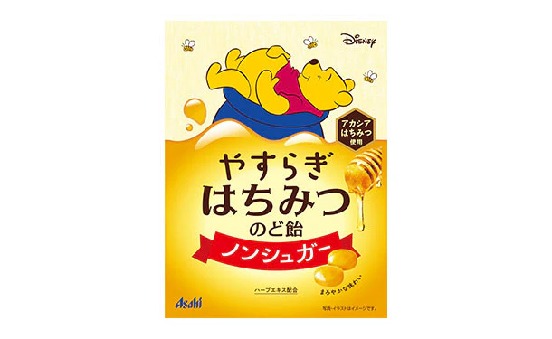 アサヒグループ食品「やすらぎはちみつのど飴」57g - Image 2