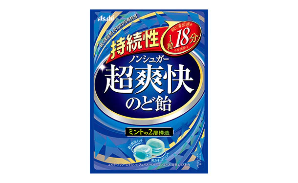 アサヒグループ食品「持続性 超爽快のど飴」68g - Image 2