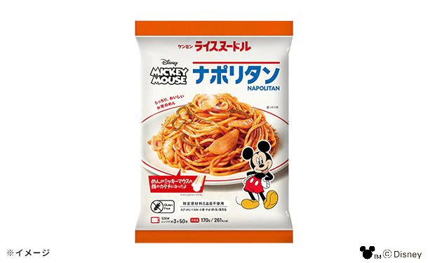 ケンミン食品「ミッキーマウス 冷凍ライスヌードル ナポリタン」170g - Image 3