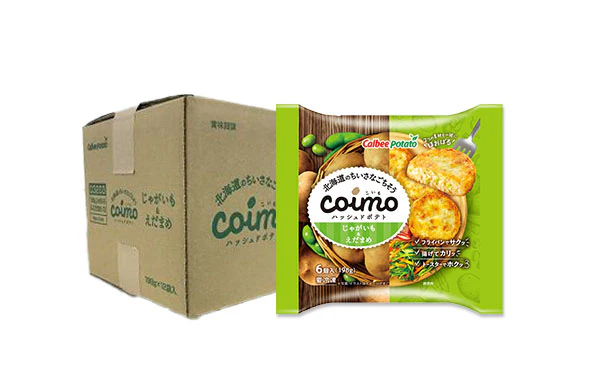 カルビーポテト「北海道のちいさなごちそう coimo（ハッシュドポテト）じゃがいも＆えだまめ」198g - Image 5
