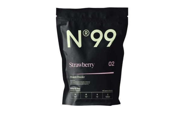 「N99 プロテインパウダー(ストロベリー)」350g - Image 2