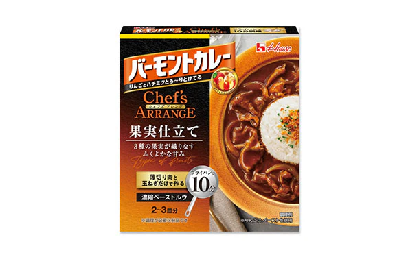 ハウス食品「バーモントカレー シェフズアレンジ 果実仕立て」110g - Image 2