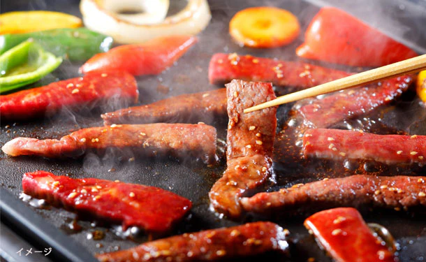 モランボン「ジャン 焼肉の生だれ熟成コチュジャン配合 漬け込み牛バラ焼肉」250g - Image 3