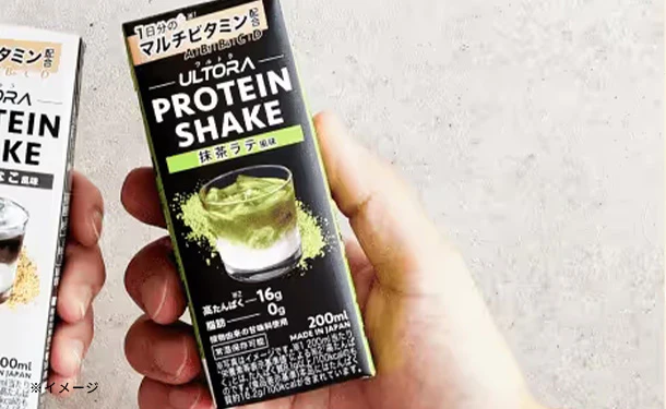 ULTORA「プロテインシェイク 抹茶ラテ風味」200ml - Image 3
