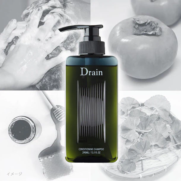 Drain「コンディショニングシャンプー」390ml