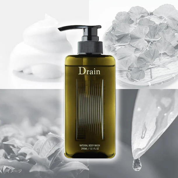 Drain「ナチュラルボディウォッシュ」390ml