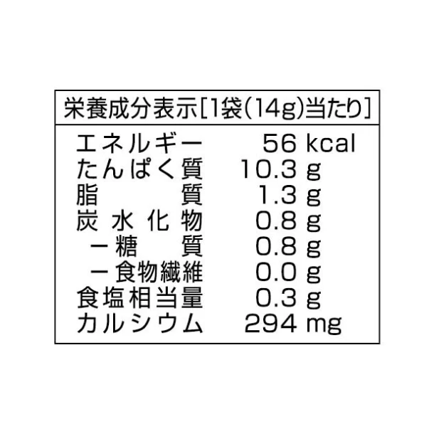 井上食品「パリパリこいわし のり塩味」14g - Image 3