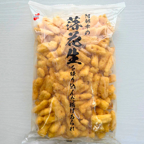 阿部幸製菓「阿部幸の落花生を練り込んだ揚げあられ」180g - Image 2