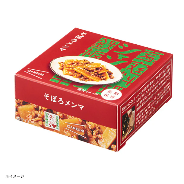 青山シャンウェイ×IZAMESHI「そぼろメンマ」80g - Image 2