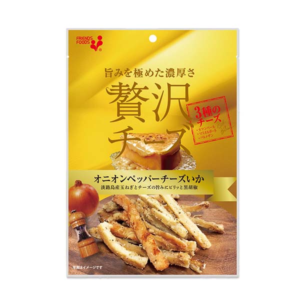 井上食品「贅沢シリーズ オニオンペッパーチーズ」65g - Image 2