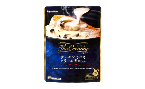 ハウス食品「The Creamy サーモンで作るクリーム煮用ソース」2~3人前 - Image 3
