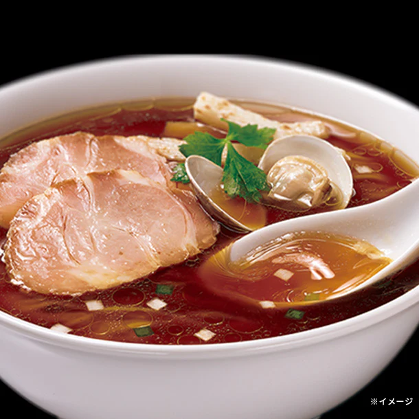 日清「スープの達人 鶏と蛤のコク醤油」1人前 - Image 3