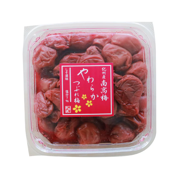 【Kuradashiオリジナル】紀州産南高梅 やわらかつぶれ梅 しそ漬味梅干し 塩分7％ 600g - Image 2