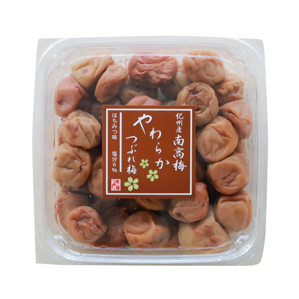 【Kuradashiオリジナル】紀州産南高梅 やわらかつぶれ梅 はちみつ味梅干し 塩分6％ 600g - Image 2