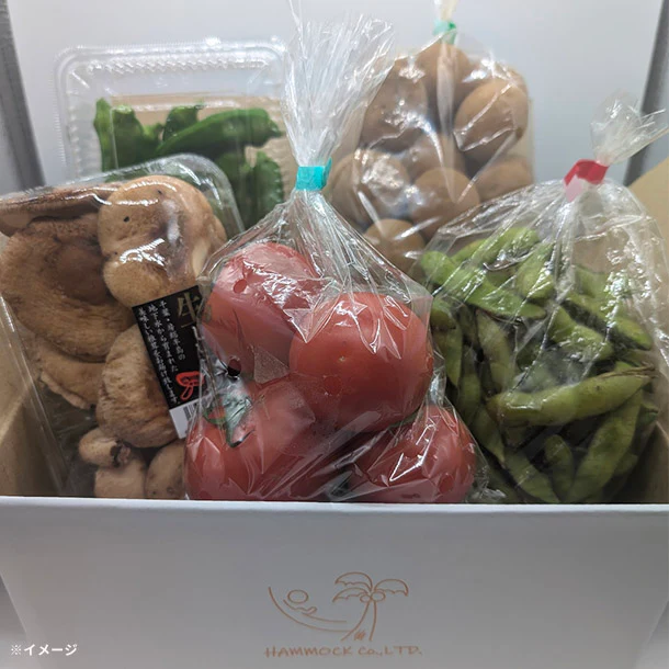 「旬の房総野菜詰め合わせ」80サイズ箱セット - Image 2