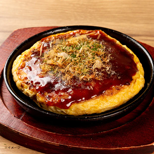 「京風出汁香るちゃばなのお好み焼き」 - Image 3