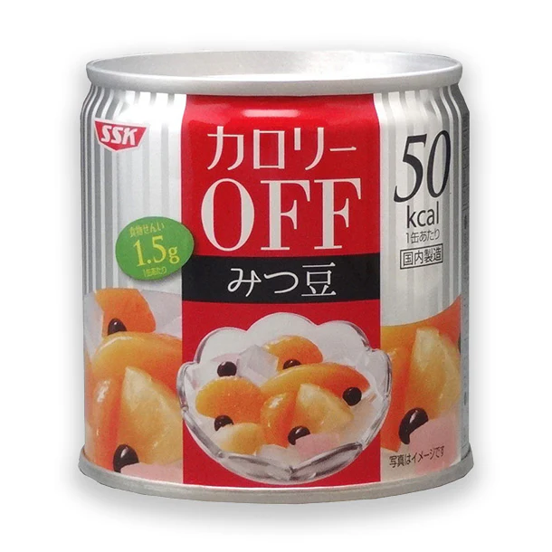 SSK「カロリーOFF フルーツみつ豆」185g - Image 2