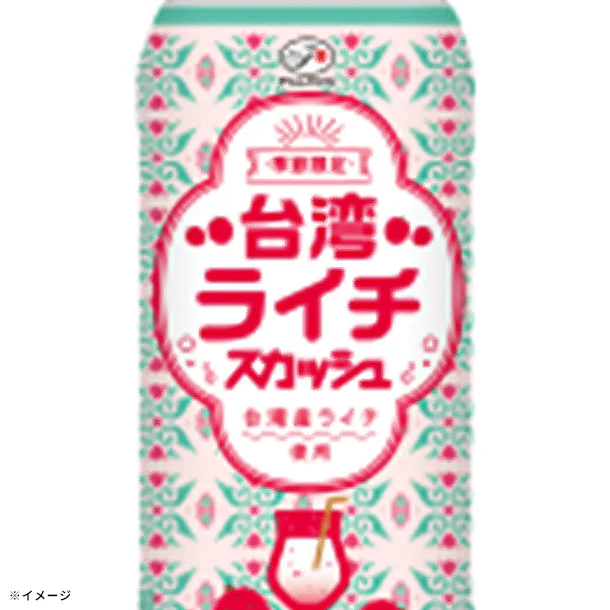 不二家「台湾ライチスカッシュ」500ml - Image 2