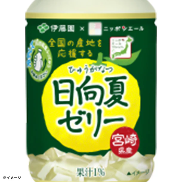 伊藤園「ニッポンエール 宮崎県産日向夏ゼリー」280g - Image 2