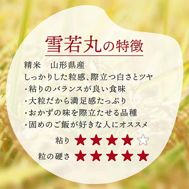 令和7年産「雪若丸」5kg - Image 3