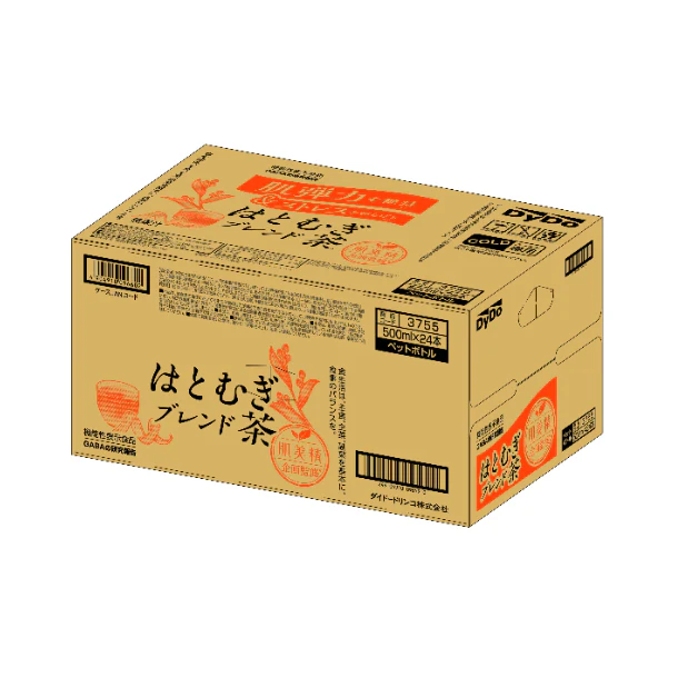 DyDo「肌美精監修 はとむぎブレンド茶」500ml - Image 2