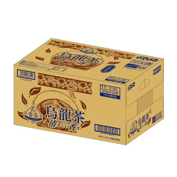 DyDo「贅沢香茶烏龍茶」500ml - Image 3