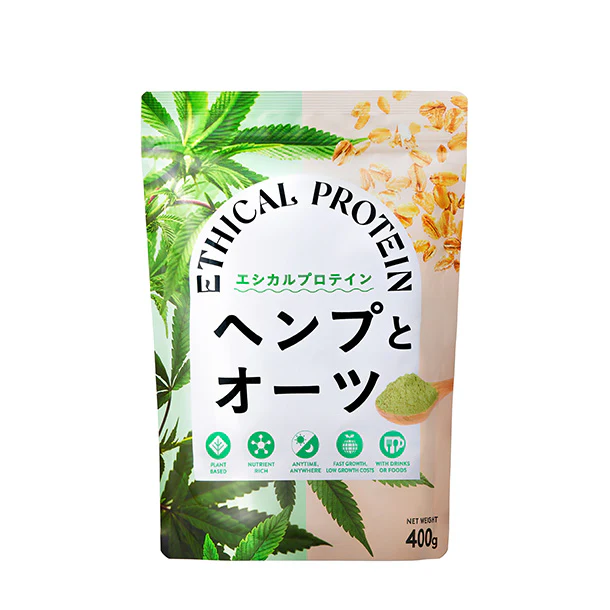 「エシカルプロテイン ヘンプとオーツ」400g - Image 2